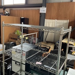 お取引き中です！錆多め　大きめスチールラック　の画像