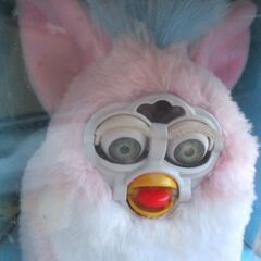 ☆TOMY Furby ファービー おしゃべり天才ペット 英語版◆大人気平成レトロの画像