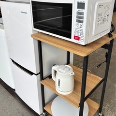 🌿ハイセンスおそろい家電セット＋おまけ付き  洗濯機・冷蔵庫・電子レンジ・ケトル・LED照明 🚚【配達可能・保証あり】 の画像