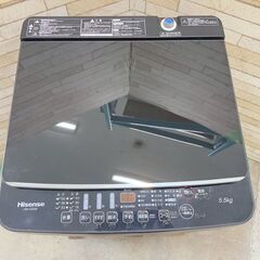 大阪送料無料★3か月保障付き★洗濯機★ハイセンス★5.5kg★2022年★HW-G55EK★IS-964の画像