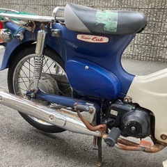 【値下げ交渉可】　原付　川崎市　スーパーカブ　50cc 年式不明の画像