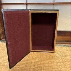 ブックボックス 本型小物入れ アンティーク風の画像