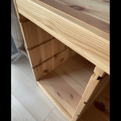 16500円→4800円　引き出し付き　IKEA TROFAST こども　イケアの画像