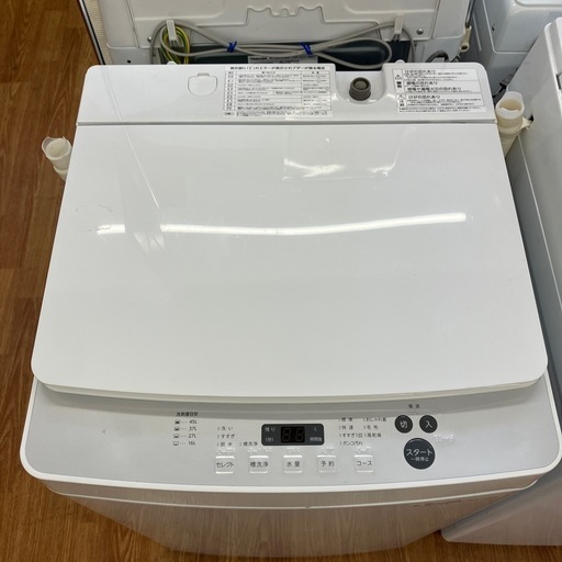 安心の1年保証付。【TWINBIRD 全自動洗濯機　KWM-EC55 5.5kg 2022年製】取りに来れる方限定