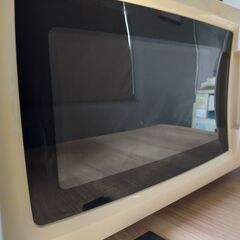 △ SHARP シャープ 電子レンジ RE-T13-W6P 2005年製 60Hz 西日本専用 動作確認済 変色、臭いあり 現状渡しの画像