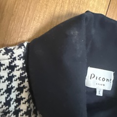 picone club 千鳥格子 ベスト サイズIの画像