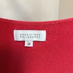 涼しい春夏用ニット　丈50cmの画像