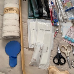 洗面用品いろいろの画像
