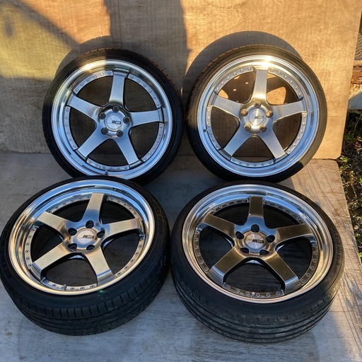 SSR 19インチ アルミホイールセット