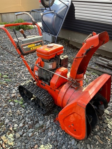 受け渡し決定まだまだ現役除雪機！今年は大雪？