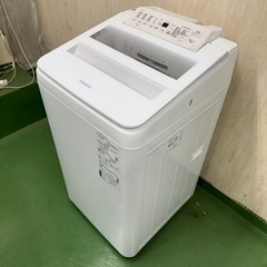45 R003★2021年製★パナソニック 洗濯機　7KG インバーター　一人暮らしの画像
