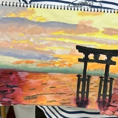 【アトリエべる さいたま新都心教室】パラパラと変化する絵❤️💔フェナキスティスコープで動画作り⁉️🤩の画像