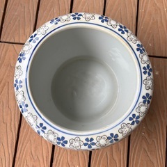 睡蓮鉢C 水鉢　火鉢　ビオトープ　の画像