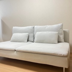  【お引取り済】IKEA/SÖDERHAMN/ソーデルハムン ホワイトの画像