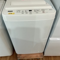 高年式🎈新生活始める方🌸YAMADA5.0㎏2023年製YWM-T50H1白洗濯機の画像
