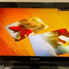 シャープAQUOSテレビ　の画像