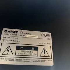 YAMAHA CLP-220M Clavinova 電子ピアノ　2006年製の画像
