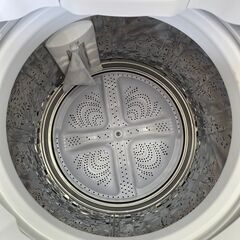 【リサイクルショップ ピカソ 小松原】🌀🌟【2023年製✨分解洗浄済み】SHARP 全自動洗濯機 7.0kg ピンク ES-GV7G-P🌸★3429★の画像