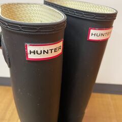 HUNTER ハンター オリジナルトール レインブーツ 長靴 24cmの画像