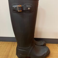 HUNTER ハンター オリジナルトール レインブーツ 長靴 24cmの画像