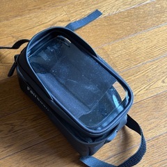 自転車　スマホ小物入れの画像