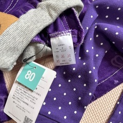 80センチ　パンツ２点の画像