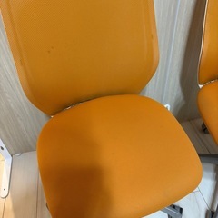 キャスター付き　椅子　2個セットの画像