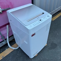 55 Z165★2023年製★シャープ　洗濯機　8KG インバーター　一人暮らしの画像