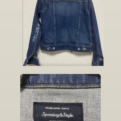 ブランド含むアウターシャツ5着セット　アニエスベー　agnes.b ラルフローレン　デニムジャケット Gジャン UNITED ARROWS green label relaxing ユナイテッドアローズグリーンレーベルリラクシング INDIGO藍染め 　niko and... visコート 　 　　　　の画像
