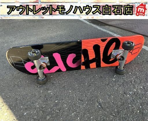 中古 CLICHE スケートボード 7.6インチ クリシェ コンプリート デッキ ウィール スケボー 札幌市 白石店
