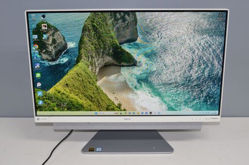 中古一体型パソコン NEC DA770/K Windows11+offce core i7-8550U/爆速SSD512GB/メモリ8GB/23.8インチ/WEBカメラ/ブルーレイ/テレビ機能②
