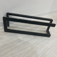 山崎実業　スリッパラックの画像