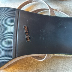 GRL サンダル(24.0cm)の画像