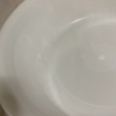 ☺️たらい  洗い桶  沐浴  45✖️h12cm  プラ製  白の画像