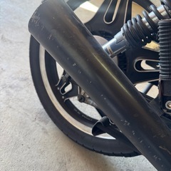 CB250t マフラー　ヤシメガの画像