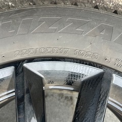 ブリヂストン BLIZZAK DM-V2 225/65R17 ホイールセットの画像