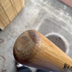 ミズノ　野球　　木製　硬式バット　旧ロゴの画像