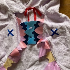 フード付きバスタオルの画像