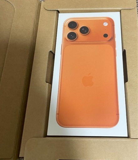 新品未開封　iPhone17ProMax 256GB コズミックオレンジ