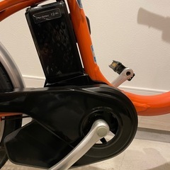 ✨美品✨Panasonic 20インチ　電動アシスト自転車 オレンジの画像