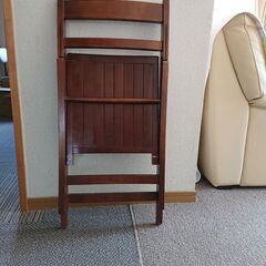 木製折りたたみ椅子　購入者様決まりました。の画像