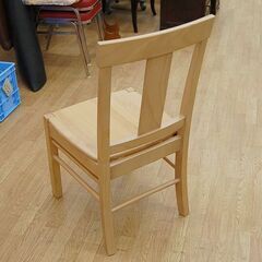 残り1脚! NITORI ダイニングチェア ニューオークランド 幅43.5×奥48×高87cm ナチュラル系 椅子 いす イス ニトリ  札幌市 清田区 平岡の画像
