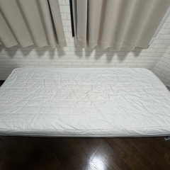 【無料】脚付マットレス　ポケットコイル　（洗えるカバー　組み立て仕様）シングルの画像