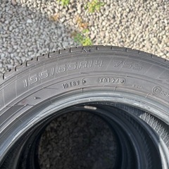 24年製　155/65R14サマータイヤの画像