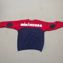 ミキハウス110センチ　トレーナーの画像