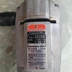 【工具】マキタ　電気10mmドリル　6010N　中古　リサイクルショップ宮崎屋住吉店25.10.9の画像