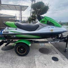 KAWASAKI STX15F&軽トレーラー
の画像