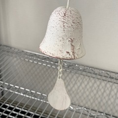 美原店 アイアン製 吊り下げ式 ガーデンベル アンティーク 小鳥　ドアベルの画像