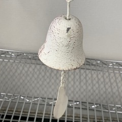 美原店 アイアン製 吊り下げ式 ガーデンベル アンティーク 小鳥　ドアベルの画像