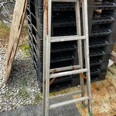 脚立 4段 ※汚れ多数の画像